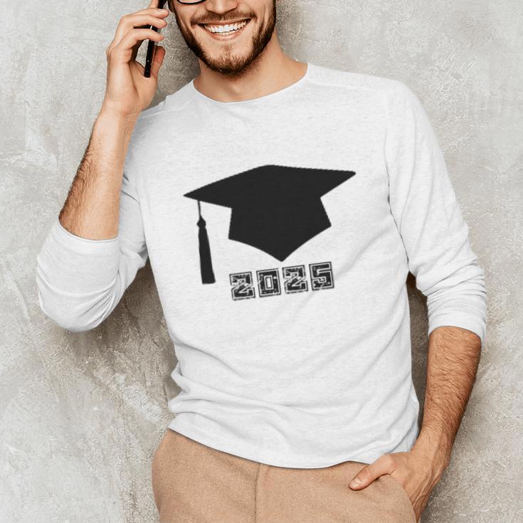 SENIOR 2025 Cute Graduation Class Of 2025 Graduate Unisex Long Sleeve T-Shirt