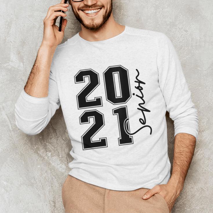 Senior Class Of 2021 Graduation High School College Unisex Long Sleeve T-Shirt
