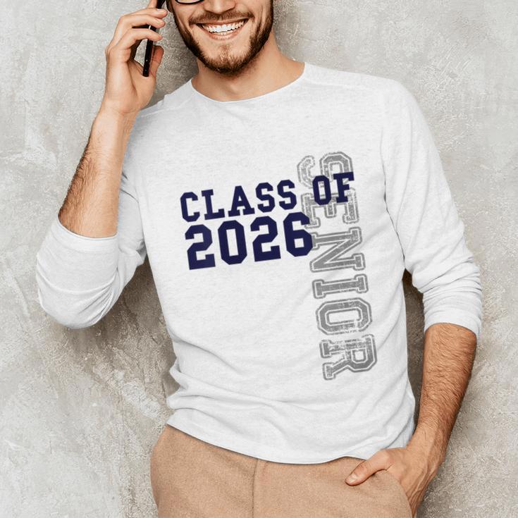 Senior Class Of 2026 Graduation Year High School & College Unisex Long Sleeve T-Shirt