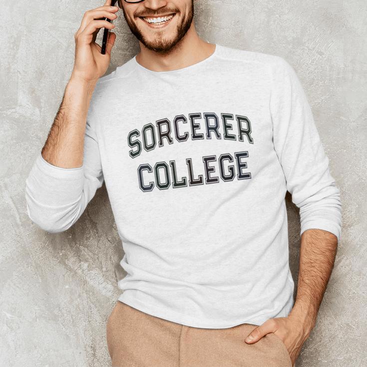 Silly Don'T Call Me SORCERER COLLEGE Introvert Sarcastic Unisex Long Sleeve T-Shirt Silly Don'T Call Me SORCERER COLLEGE Introvert Sarcastic Unisex Long Sleeve T-Shirt