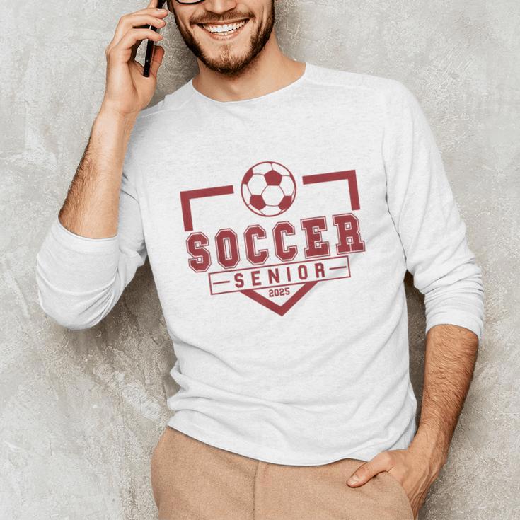 Soccer Senior Night Soccer Senior 2025 Graduation 33 Unisex Long Sleeve T-Shirt