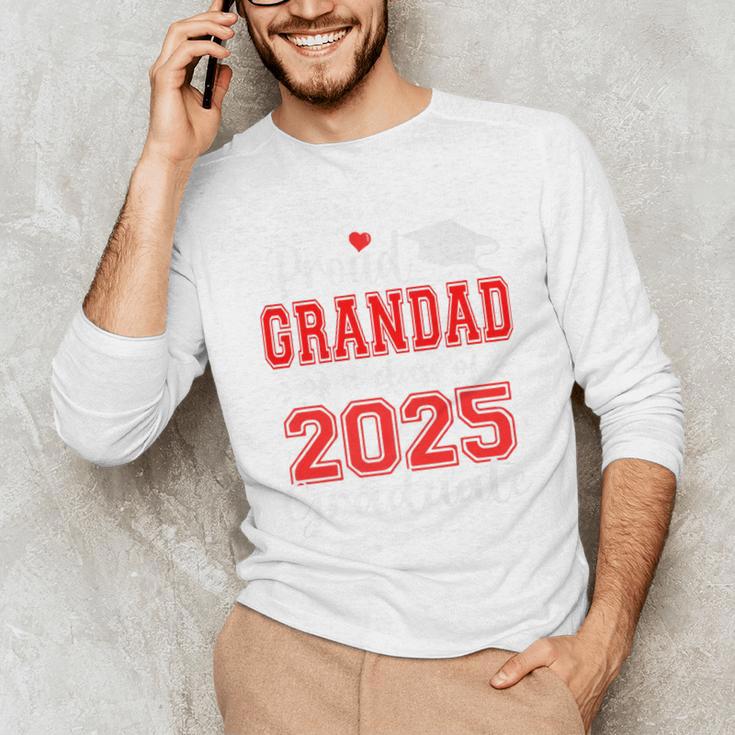 Super Proud Grandad Of 2025 Graduate Graduation Family Premium Unisex Long Sleeve T-Shirt