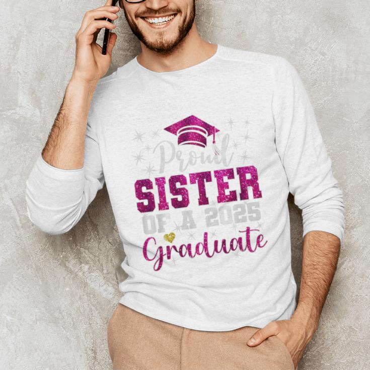 Super Proud Sister Of 2025 Graduate Senior Graduation Family Premium Tri-Blend Unisex Long Sleeve T-Shirt