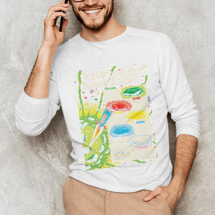 Superman Kryptonite Handbook Premium Tri-Blend Unisex Long Sleeve T-Shirt Superman Kryptonite Handbook Premium Tri-Blend Unisex Long Sleeve T-Shirt