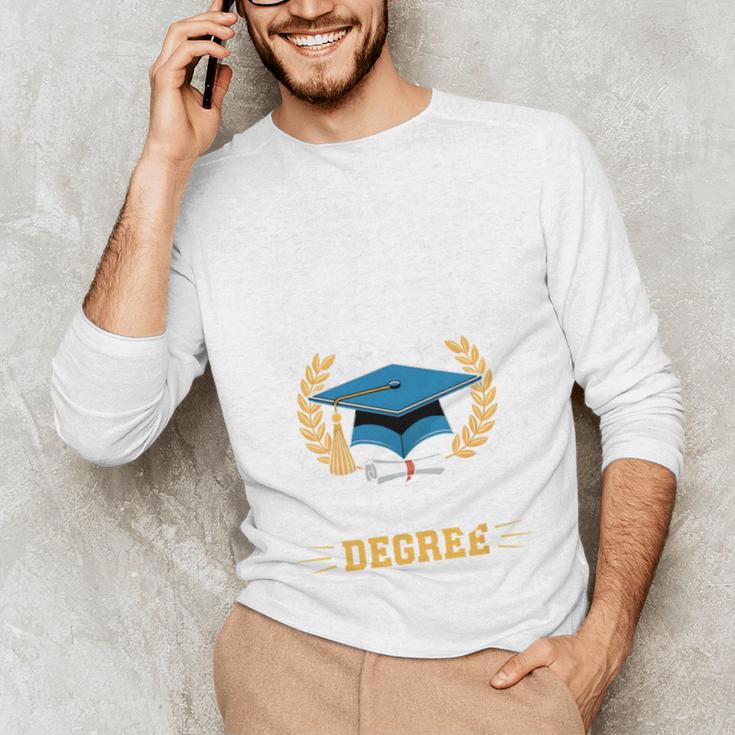 I Survived My Dad's History Degree Graduation Unisex Long Sleeve T-Shirt
