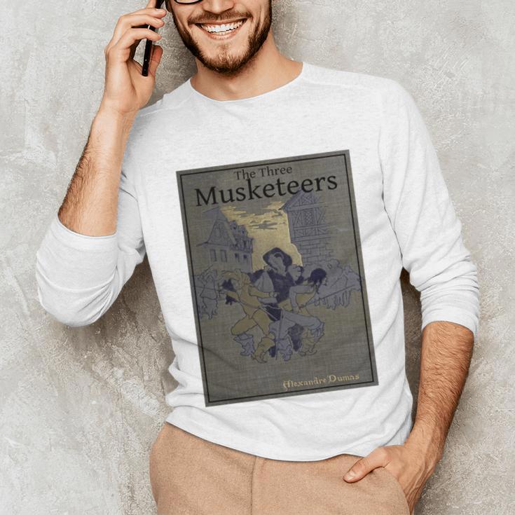 The Three Musketeers Book Cover Unisex Long Sleeve T-Shirt