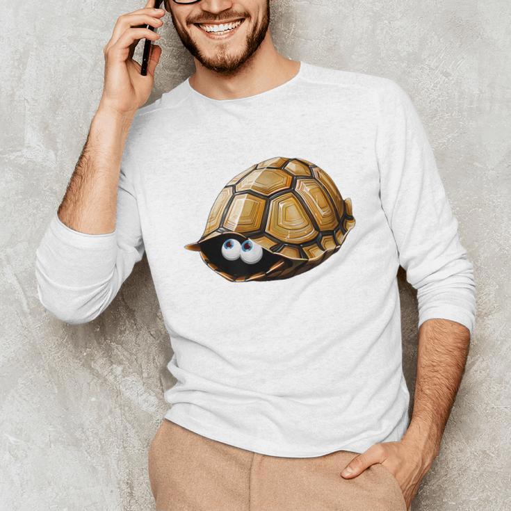 Timid Turtle Cute Introvert Misanthropic Antisocial Unisex Long Sleeve T-Shirt Timid Turtle Cute Introvert Misanthropic Antisocial Unisex Long Sleeve T-Shirt