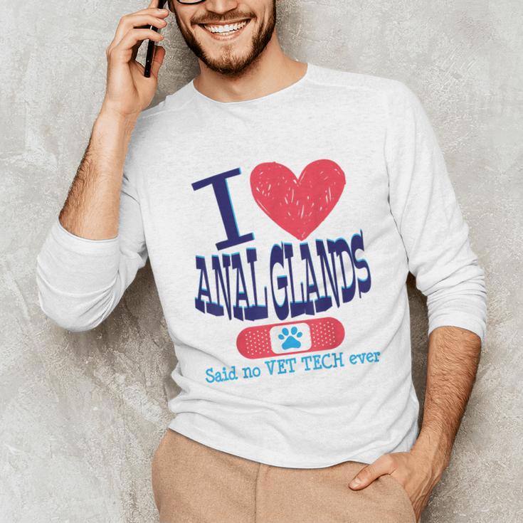 Vet Tech I Love Veterinary Technician Graduation Unisex Long Sleeve T-Shirt