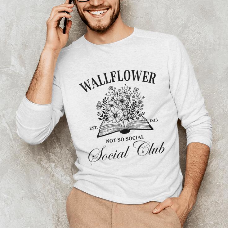 Wallflower Social Club Wildflower Social Club Book Lover Unisex Long Sleeve T-Shirt