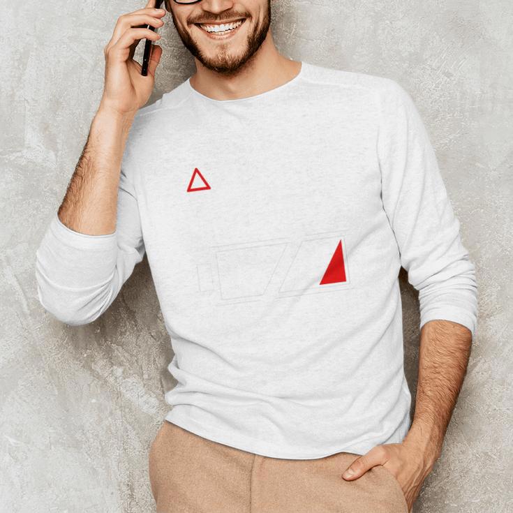 Warning Social Battery Is Low Introvert Shirt Unisex Long Sleeve T-Shirt