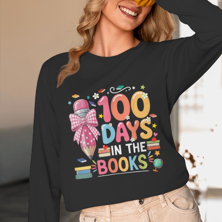 100th Day Of School Teacher Floral 100 Days In The Books Unisex Long Sleeve T-Shirt 100th Day Of School Teacher Floral 100 Days In The Books Unisex Long Sleeve T-Shirt