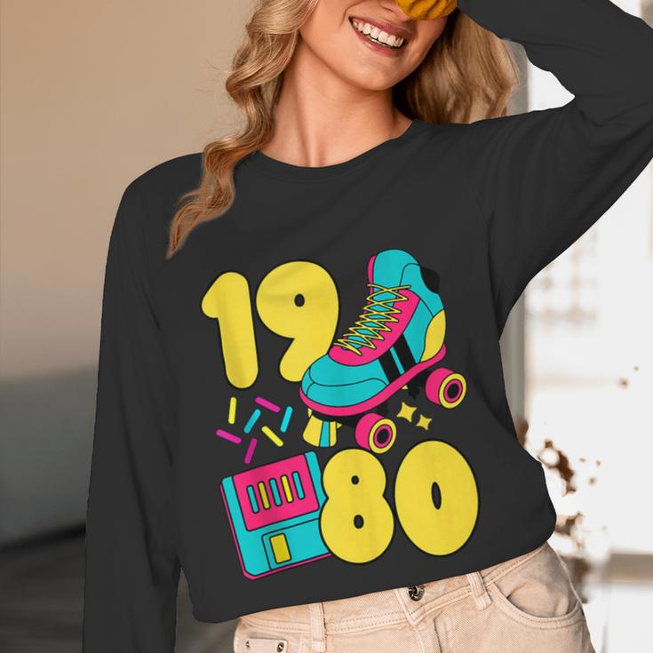1980 Retro Raised In The 80s Old School Nostalgia Vibes Unisex Long Sleeve T-Shirt