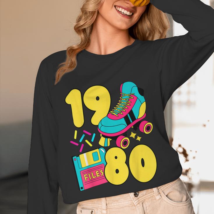 1980 Retro Raised In The 80s Old School Nostalgia Vibes Unisex Long Sleeve T-Shirt 1980 Retro Raised In The 80s Old School Nostalgia Vibes Unisex Long Sleeve T-Shirt