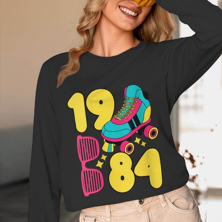 1984 Retro Raised In The 80s Old School Nostalgia Vibes Unisex Long Sleeve T-Shirt 1984 Retro Raised In The 80s Old School Nostalgia Vibes Unisex Long Sleeve T-Shirt