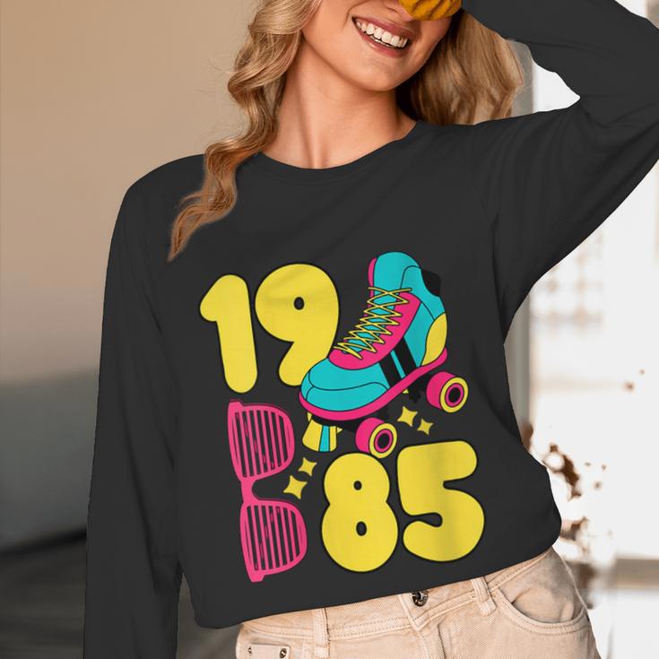 1985 Retro Raised In The 80s Old School Nostalgia Vibes Unisex Long Sleeve T-Shirt