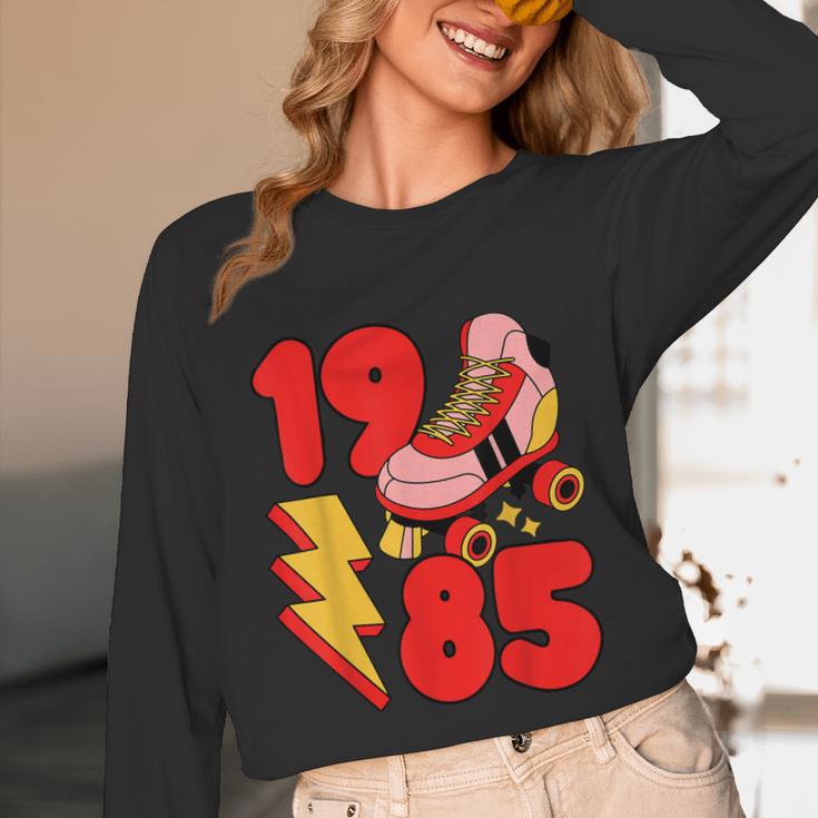 1985 Retro Roller Skate Vintage 80s Nostalgia Collector Unisex Long Sleeve T-Shirt