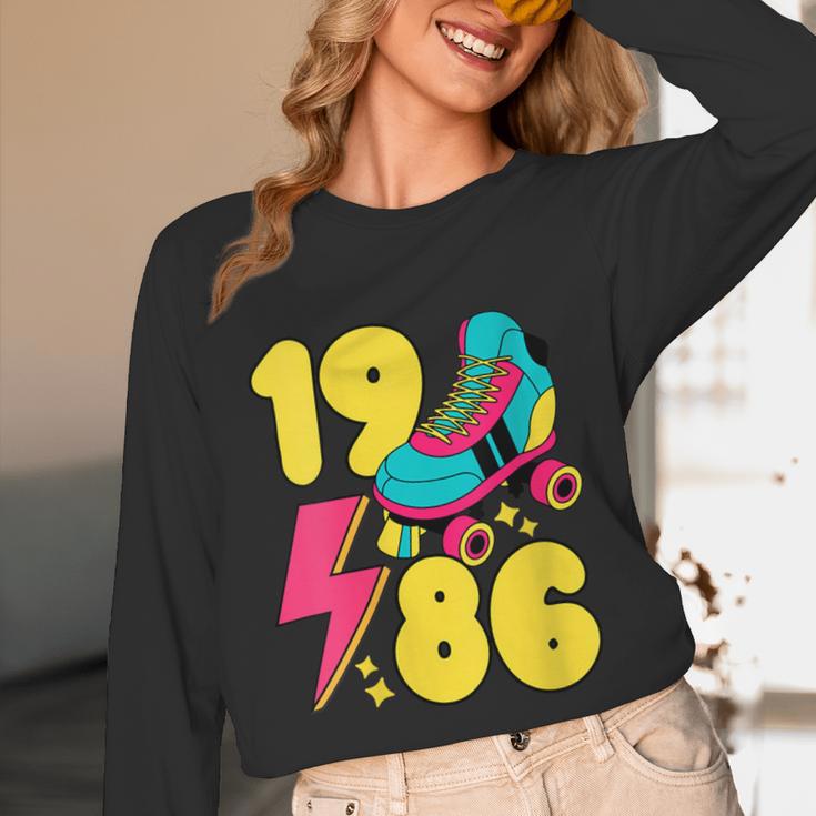 1986 Retro Raised In The 80s Old School Nostalgia Vibes Unisex Long Sleeve T-Shirt