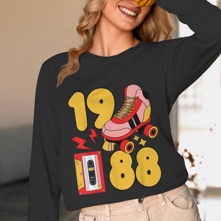 1988 Retro Raised On 80s Music Old School Nostalgia Punk Unisex Long Sleeve T-Shirt