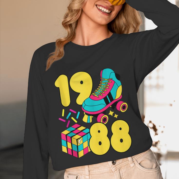 1988 Retro Raised In The 80s Old School Nostalgia Vibes Unisex Long Sleeve T-Shirt