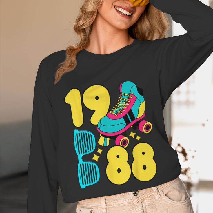 1988 Retro Raised In The 80s Old School Nostalgia Vibes Unisex Long Sleeve T-Shirt