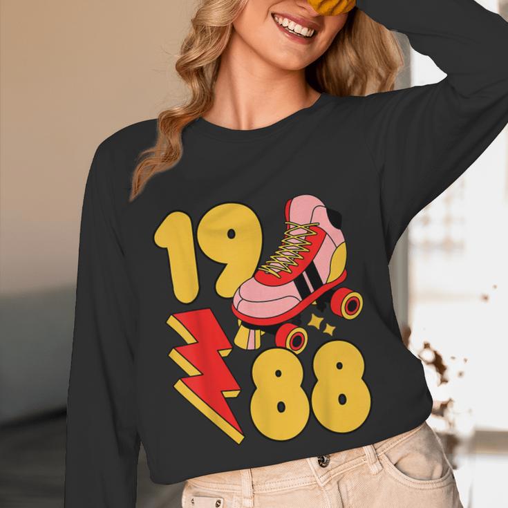 1988 Retro Roller Skate Vintage 80s Nostalgia Collector Unisex Long Sleeve T-Shirt 1988 Retro Roller Skate Vintage 80s Nostalgia Collector Unisex Long Sleeve T-Shirt