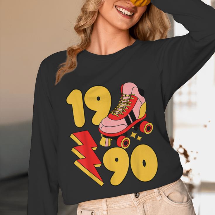1990 Retro Roller Skate Vintage 90s Nostalgia Collector Unisex Long Sleeve T-Shirt 1990 Retro Roller Skate Vintage 90s Nostalgia Collector Unisex Long Sleeve T-Shirt