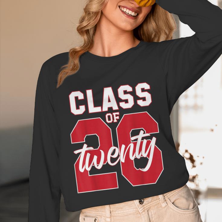 2 Sided Class Of 2026 Senior 2026 Graduation Unisex Long Sleeve T-Shirt