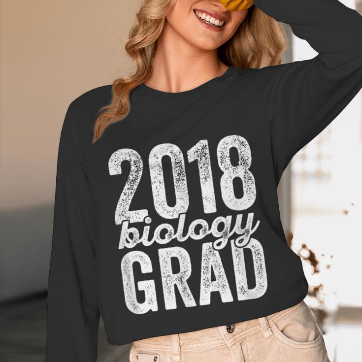 2018 Biology Graduation Biologist Graduate Degree Unisex Long Sleeve T-Shirt