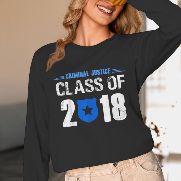 2018 Criminal Justice Graduation Shirt Criminal Justice Unisex Long Sleeve T-Shirt