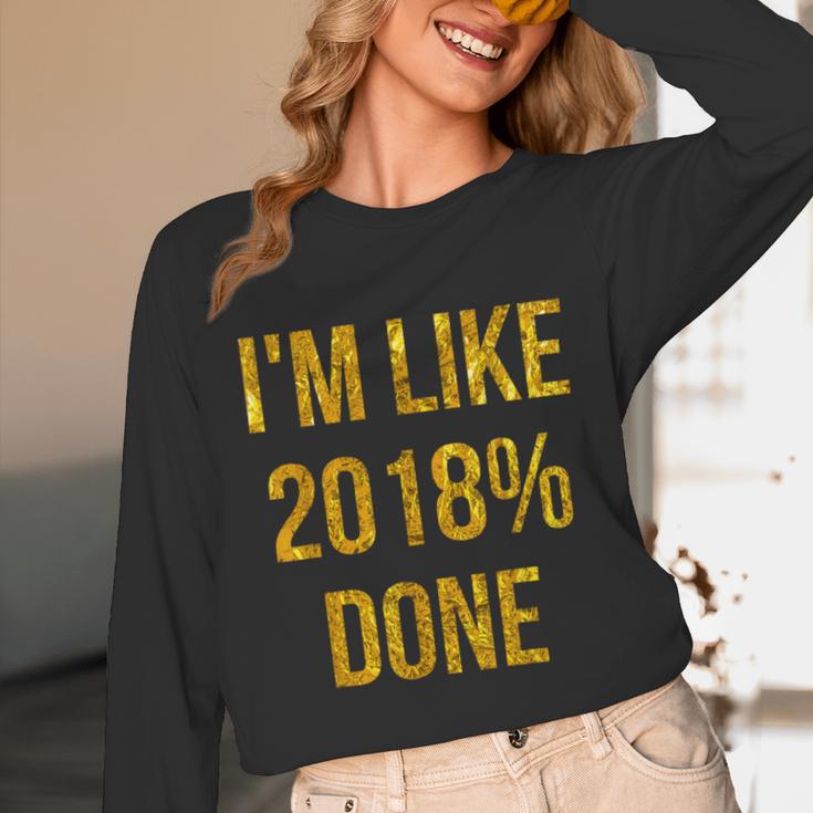 2018 Done High School Senior Graduation New Years Eve Shirt Unisex Long Sleeve T-Shirt