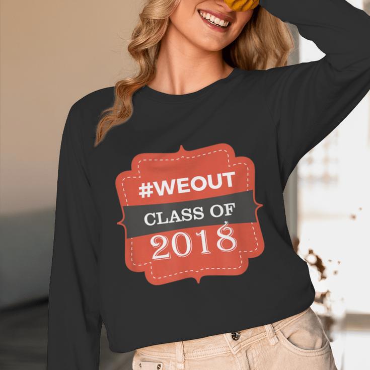 We Out 2018 Graduation Shirts Unisex Long Sleeve T-Shirt