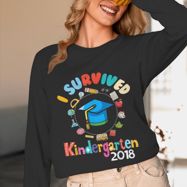 2018 Kindergarten Graduation Graduate Boys Girls Shirt Unisex Long Sleeve T-Shirt