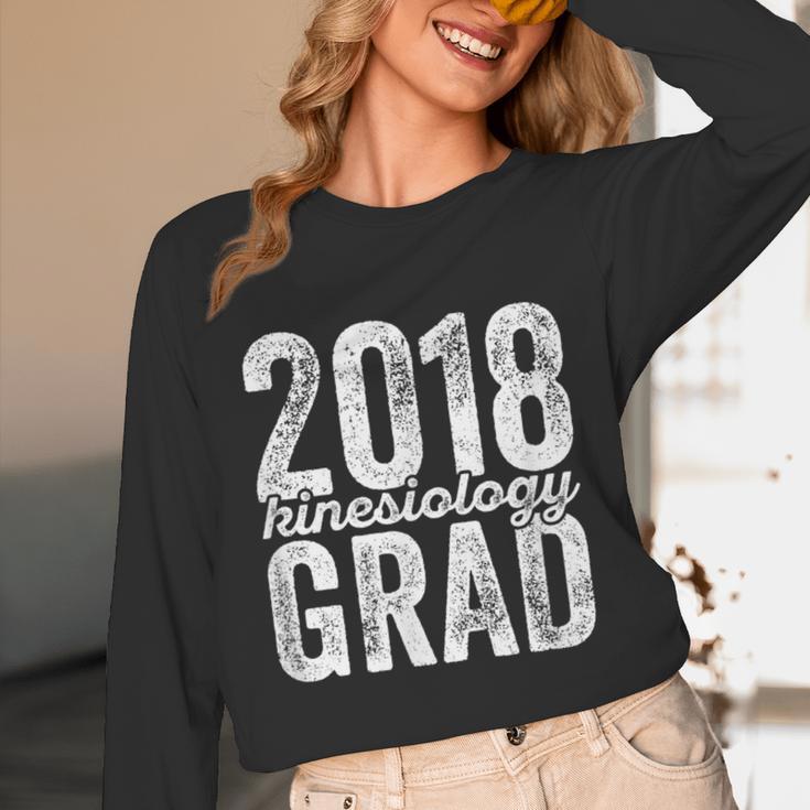 2018 Kinesiology Graduation Exercise Graduate Degree Unisex Long Sleeve T-Shirt