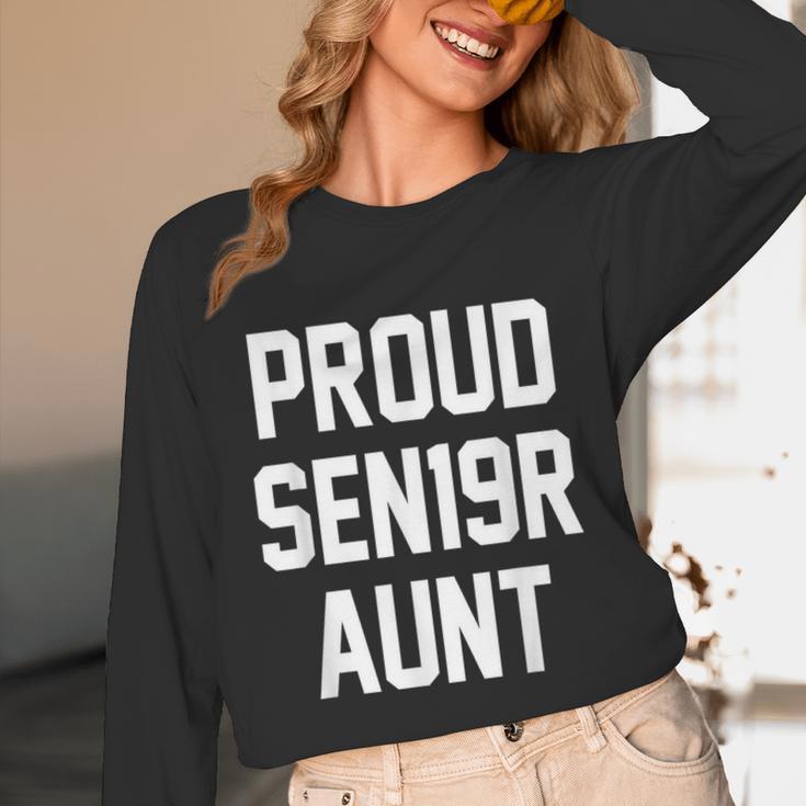 2019 Senior Aunt SEN19R Class Graduation PartyShirt Unisex Long Sleeve T-Shirt