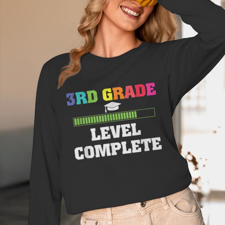 3rd Grade Level Complete Third Grade Graduation Unisex Long Sleeve T-Shirt