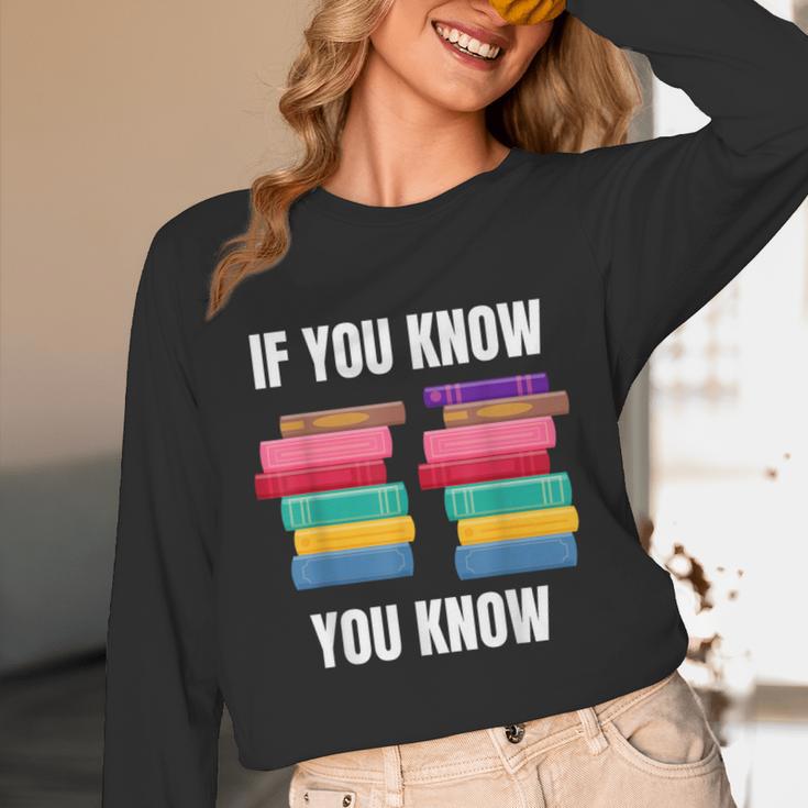 67 Reading Books 6 7 If You Know Six Seven Unisex Long Sleeve T-Shirt