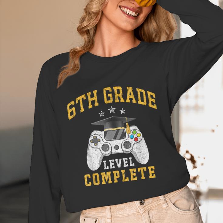 6th Grade Graduation Senior Video Gamer Graduated Unisex Long Sleeve T-Shirt