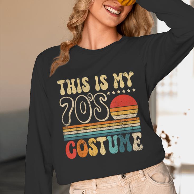 This Is My 70s Costume Vintage Nostalgia Mixtape 1970s Party Unisex Long Sleeve T-Shirt This Is My 70s Costume Vintage Nostalgia Mixtape 1970s Party Unisex Long Sleeve T-Shirt