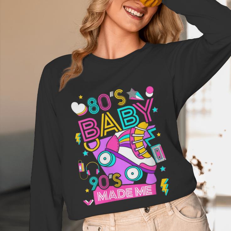 80's Baby 90's Made Me 1980s 1990s Nostalgia Retro Party Unisex Long Sleeve T-Shirt 80's Baby 90's Made Me 1980s 1990s Nostalgia Retro Party Unisex Long Sleeve T-Shirt