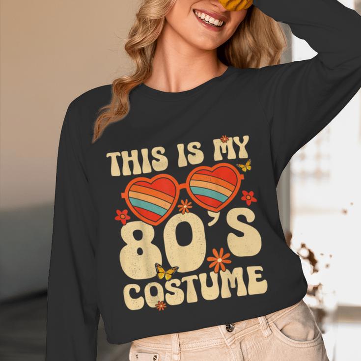 This Is My 80s Costume Vibes Nostalgia 1980s Vintage Fashion Unisex Long Sleeve T-Shirt