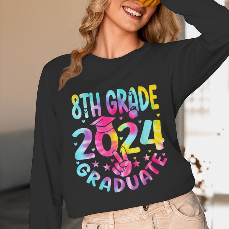 8th Grade Graduate 2024 Graduation Last Day Of School Tie Unisex Long Sleeve T-Shirt