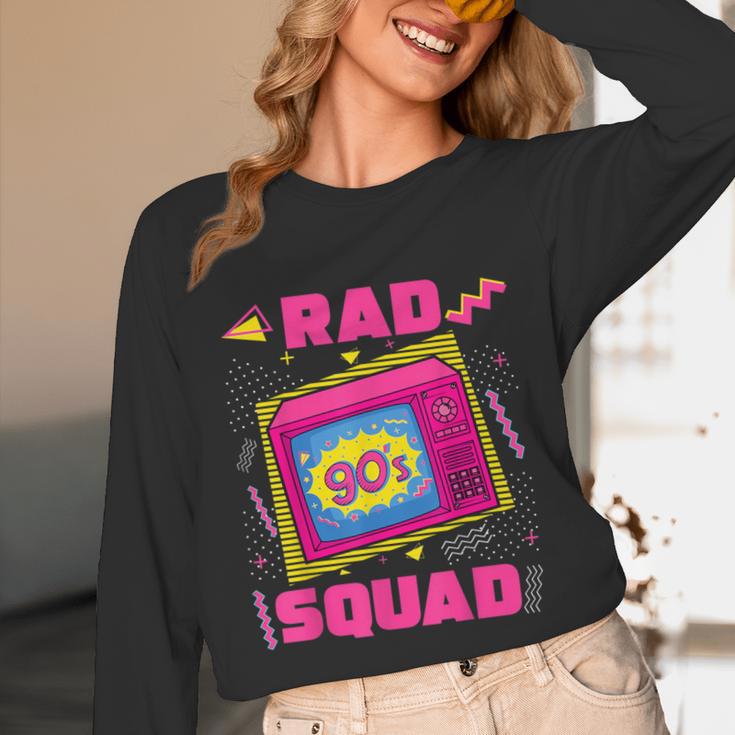 90s Rad Squad Retro Television 90s Aesthetic Nostalgia Unisex Long Sleeve T-Shirt