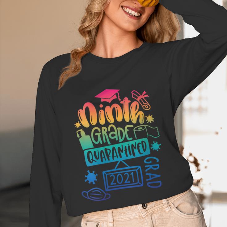 9th Grade Graduate 2021 Graduate Quarantine Ninth Graduation Unisex Long Sleeve T-Shirt