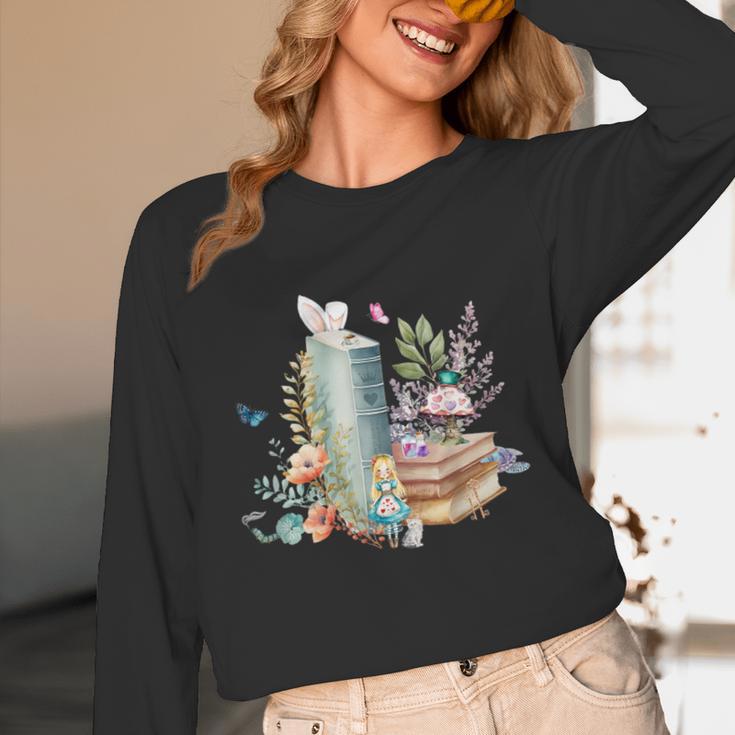 Alice In Wonderland Characters Lewis Carroll Book Lover Unisex Long Sleeve T-Shirt Alice In Wonderland Characters Lewis Carroll Book Lover Unisex Long Sleeve T-Shirt
