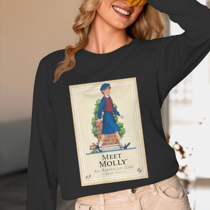 American Girl Meet Molly Book Cover Unisex Long Sleeve T-Shirt