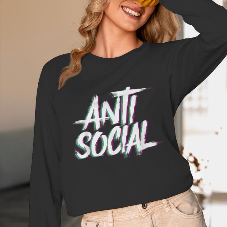 Anti Social Anti Social Club Introvert People Haters Unisex Long Sleeve T-Shirt
