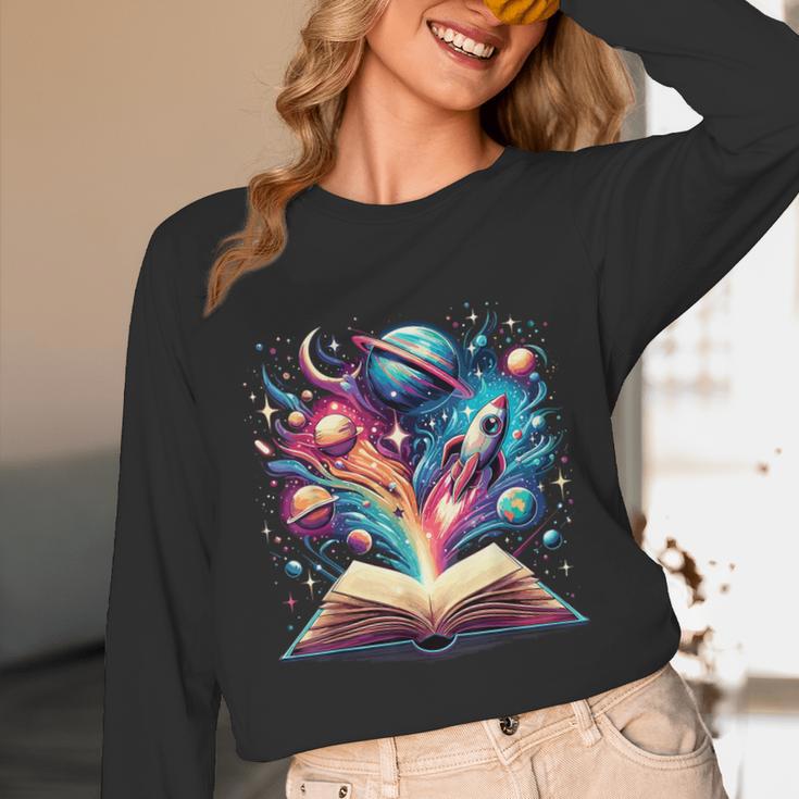 Astronomy Space Lover Books Bookworm Unisex Long Sleeve T-Shirt Astronomy Space Lover Books Bookworm Unisex Long Sleeve T-Shirt