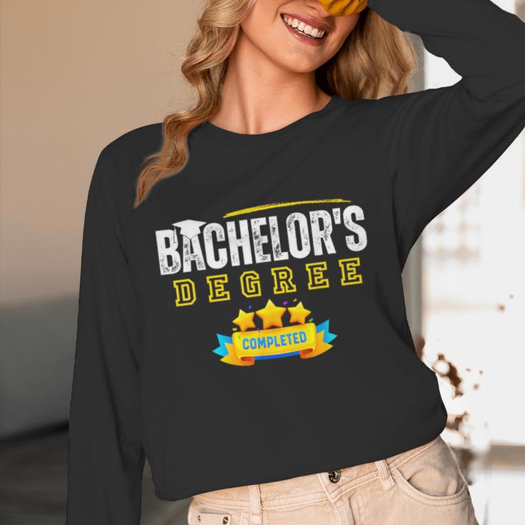 Bachelors Degree Graduation Senior Celebration Grad Party Unisex Long Sleeve T-Shirt