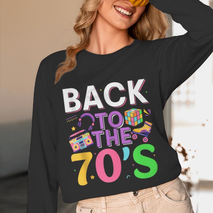 Back To The 70's Mixtape Era Nostalgia Retro 1970 70's Style Unisex Long Sleeve T-Shirt