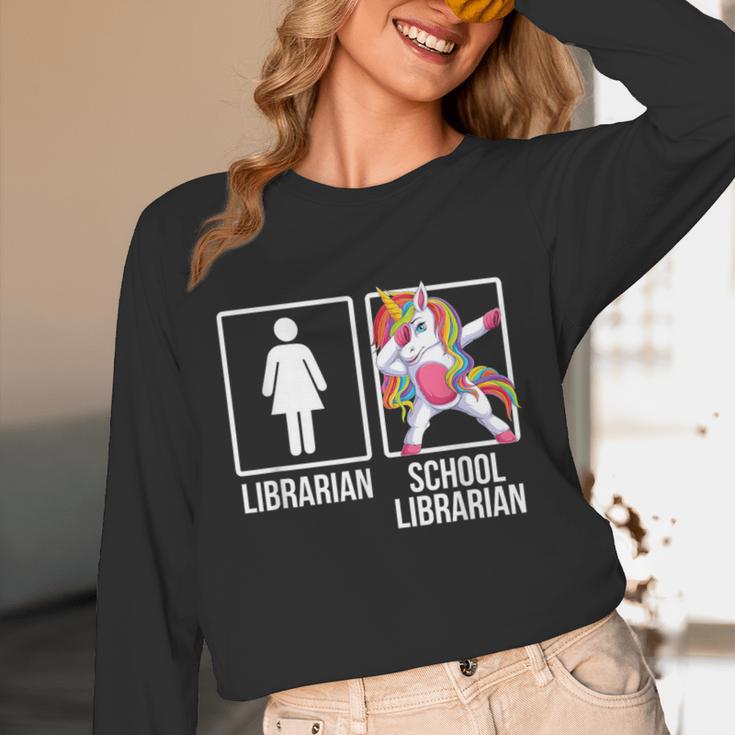 Back To School Library Unicorn Book Lover School Librarian Unisex Long Sleeve T-Shirt Back To School Library Unicorn Book Lover School Librarian Unisex Long Sleeve T-Shirt